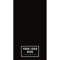 custom drop cloth, black, runner 28 inches c 120 inches